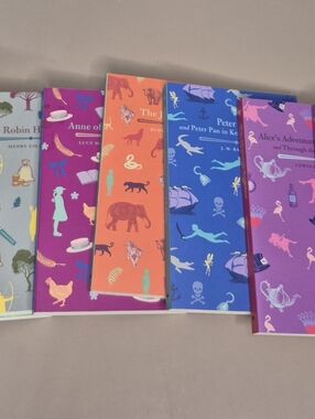 New Classic Children’s Book Set 10 Stories Colorful Decorative Gift Box